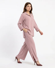 Amna Ali Nawaz Stitched 2 Piece-Dusty Rose