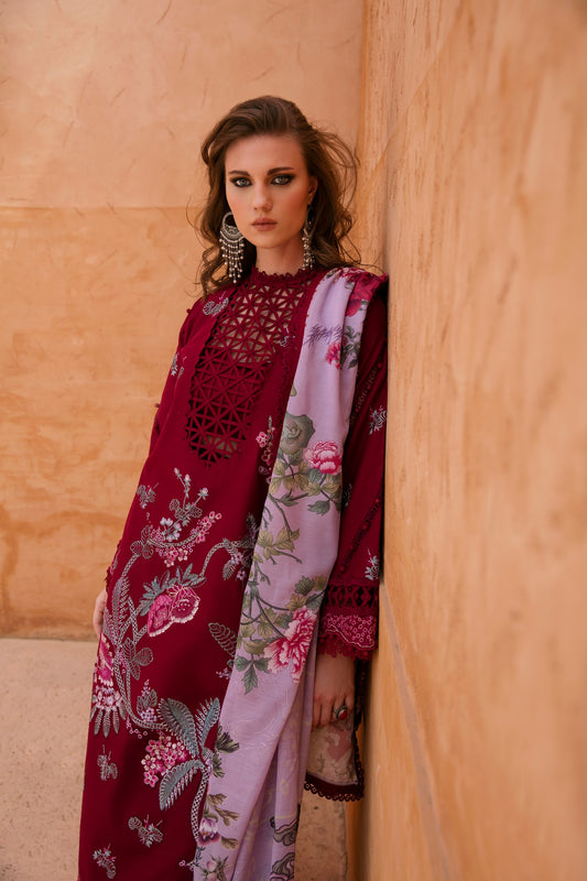 Rezene by Republic Unstitched 3 Piece Summer Lawn Vol II Collection'2023-D-07-B