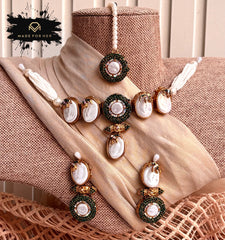 Made For Her-Pearly Luxe Choker Set - KQK1002