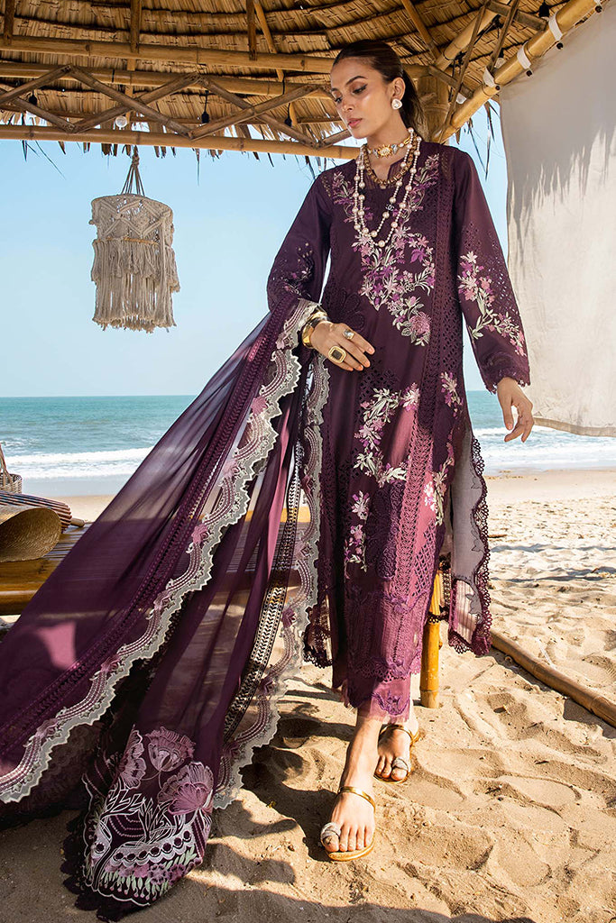 Saira Shakira Unstitched 3 Piece Luxury Lawn Collection'2025-DAHLIA-B