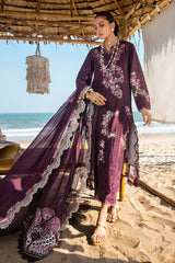 Saira Shakira Unstitched 3 Piece Luxury Lawn Collection'2025-DAHLIA-B