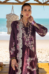 Saira Shakira Unstitched 3 Piece Luxury Lawn Collection'2025-DAHLIA-B