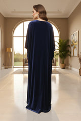 Veloria By Dressline Velvet Kaftan Winter Collection'2025-veloria-stitched-midnight-royale