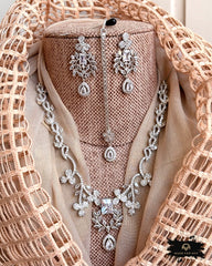 Made For Her-Elira Zircon Necklace Set - KIA1220