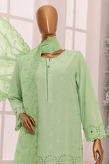 Dynasty By HZ Unstitched 3 Piece Emb Chikankari Lawn Collection-DCE-03