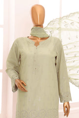 Dynasty By HZ Unstitched 3 Piece Emb Chikankari Lawn Collection-DCE-06