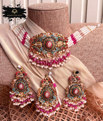 Made For Her-Rimjhim Nauratan Choker Set - KQK1001