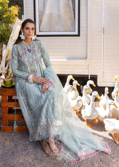 Saira Shakira Unstitched 3 Piece Luxury Lawn Collection'2025-DILARA-A
