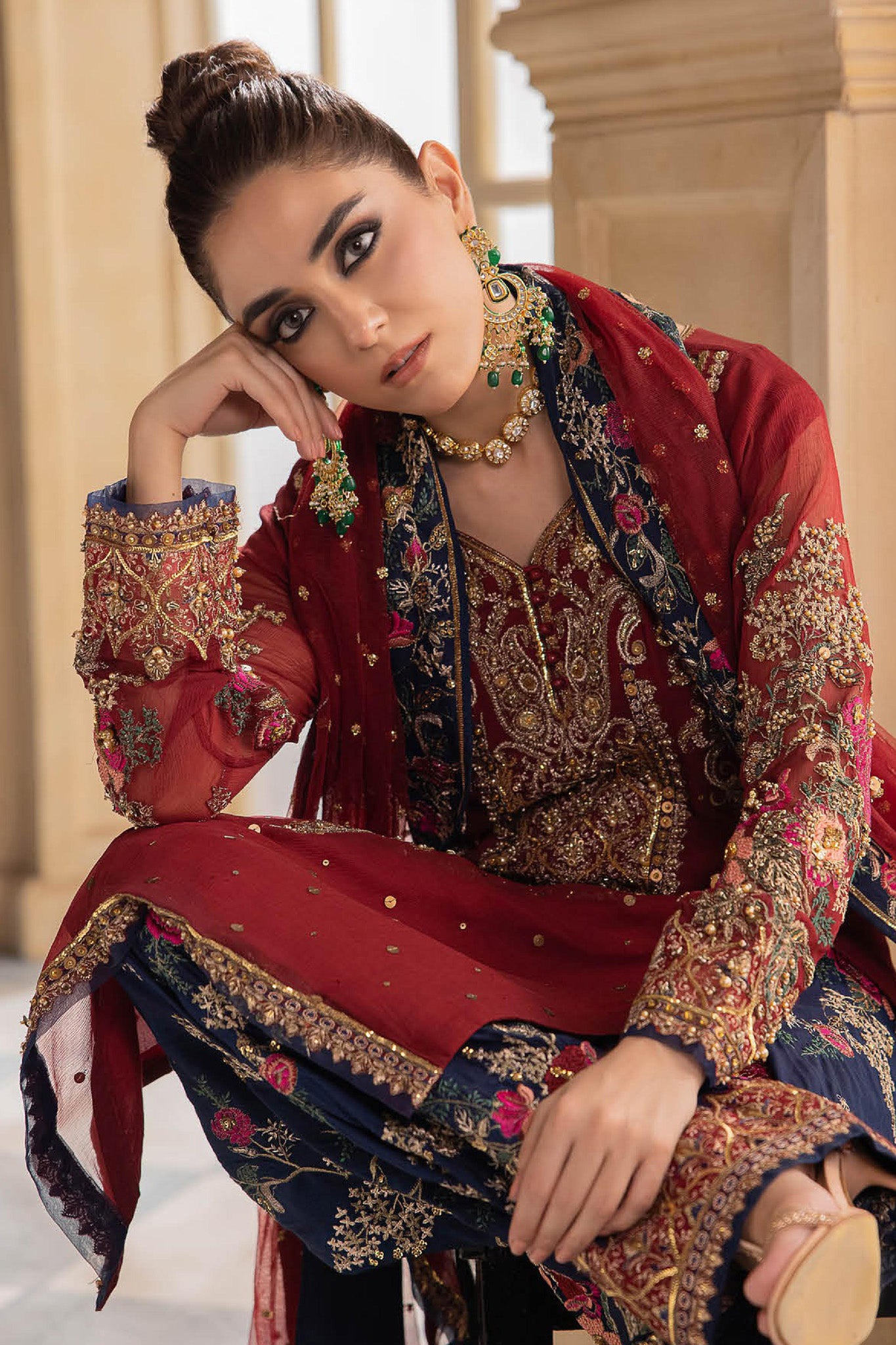 Dastan e Jashan By Charizma Unstitched 3 Piece Premium Chiffon Vol-01 Limited Edition Collection'2024-DJW4-02