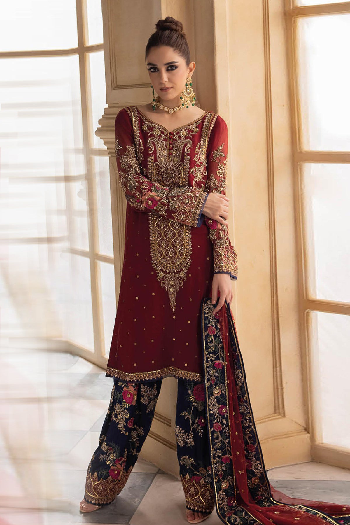 Dastan e Jashan By Charizma Unstitched 3 Piece Premium Chiffon Vol-01 Limited Edition Collection'2024-DJW4-02