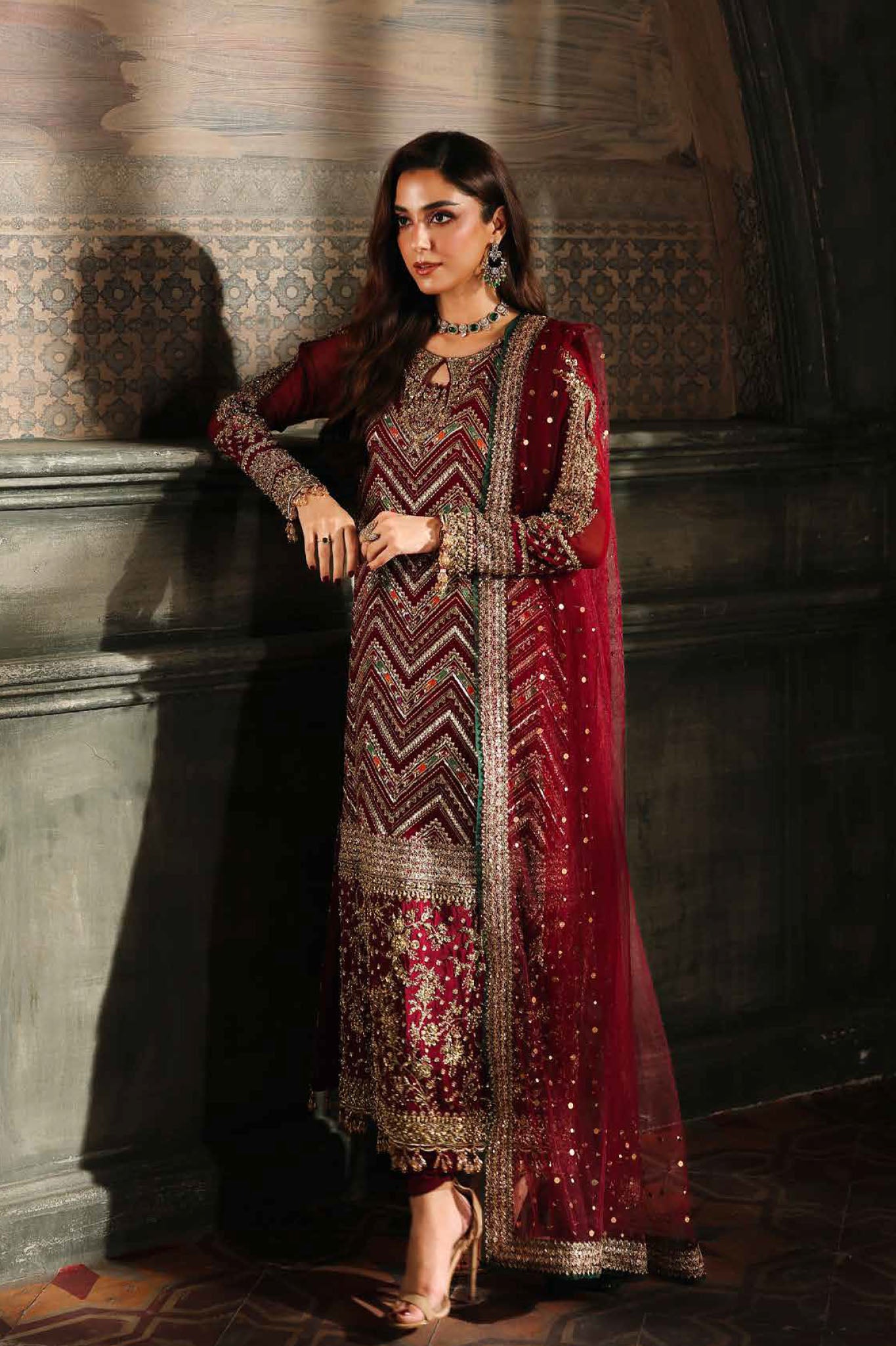 Dastan E Jashan By Charizma Unstitched 3 Piece Chiffon Limited Edition Vol-01 Collection'2025-DJW5-03
