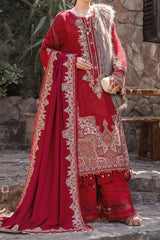 Maria B Unstitched 3 Piece Linen Winter Collection'2022-DL-1008