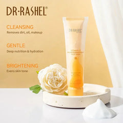 Dr Rashel-Vitamin C Brightening & Anti-Aging Double-Tube Face Wash-Drl-2030