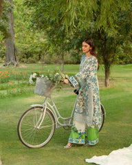 Gul Bahar By Inara Stitched 3 Piece Summer Suit-PEONY DR-04