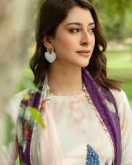 Gul Bahar By Inara Stitched 3 Piece Summer Suit-FREESIA DR-09