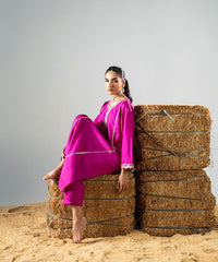 Zarqash By Kross Kulture Stitched 2PC - Raw Silk Suit Collection'2025-0001769-XSM-MGA