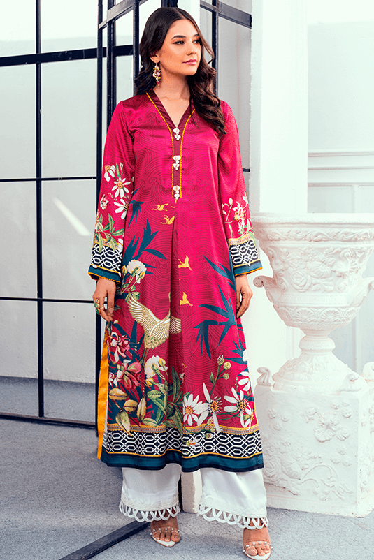 Flora By Zaaviay Stitched Geranium (One Piece)