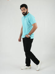 Mercato Sky Blue Polo Shirt