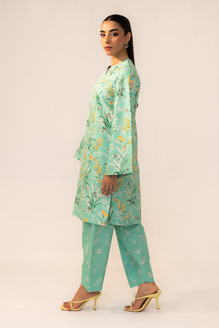 Fleur Co Ords By Sheenora Stitched 2 Piece Lawn Silk Collection'2025-Meadow
