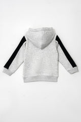 Little Bundles Stitched Kids Suit-Autumn Glow Hoodie Set