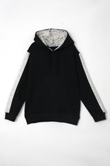 Little Bundles Stitched Kids Suit-Shadow Hoodie Set