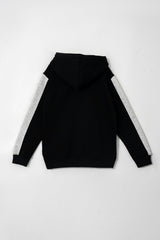 Little Bundles Stitched Kids Suit-Shadow Hoodie Set
