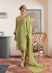 Haani By Al Harir Stitched 3 Piece Formals Suit-AH012-Haani-Angoori