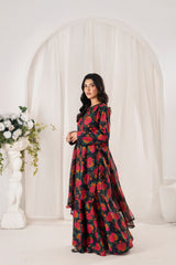 Feathers Unstitched 3 Piece Digital Printed Lawn Summer Suit-BRILLEX-FT714
