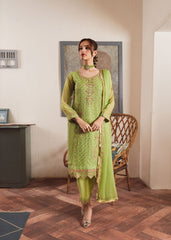 Haani By Al Harir Stitched 3 Piece Formals Suit-AH012-Haani-Angoori