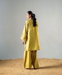 Zarqash By Kross Kulture Stitched 2PC - Raw Silk Suit Collection'2025-0001858-XSM-OLI