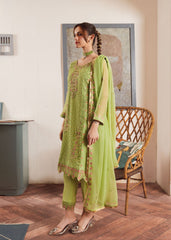 Haani By Al Harir Stitched 3 Piece Formals Suit-AH012-Haani-Angoori