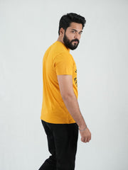 Mercato Round Neck Mustard Shirt