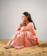 Zarqash By Kross Kulture Stitched 2PC - Raw Silk Suit Collection'2025-0001872-XSM-CRL