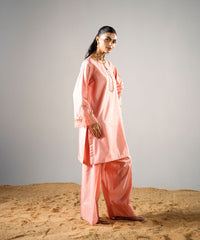 Zarqash By Kross Kulture Stitched 2PC - Raw Silk Suit Collection'2025-0001872-XSM-CRL