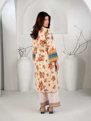 Tng By Md Stitched 3 Piece-Gul Bahar | 3 Piece | Printed | Peach