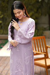 Tng By MD Stitched Bahar Collection-Banafshan (Lilac)