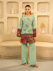 TNG By MD Phool | Pure Lawn | 2 Piece | Light Green