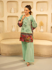 TNG By MD Phool | Pure Lawn | 2 Piece | Light Green