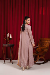Manahils Stitched Formals K-136-Tea Rose