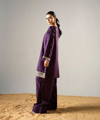 Zarqash By Kross Kulture Stitched 2PC - Raw Silk Suit Collection'2025-0001860-XSM-PLM