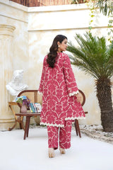 Arha Eman Stitched Winter Suit-Crimson Dusk â€“ 2 Piece Ready To Wear