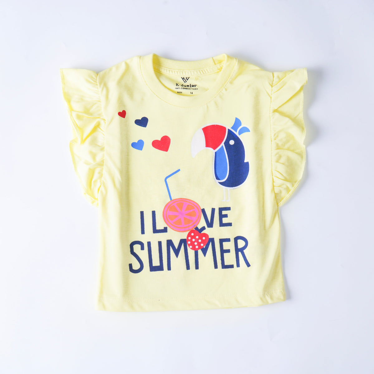 Kjunction Girls T-shirt (I-Love-Summer)