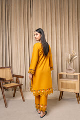 Zoya Zafar Stitched 2 Piece Cotton Collection'2025-Amber Elegance