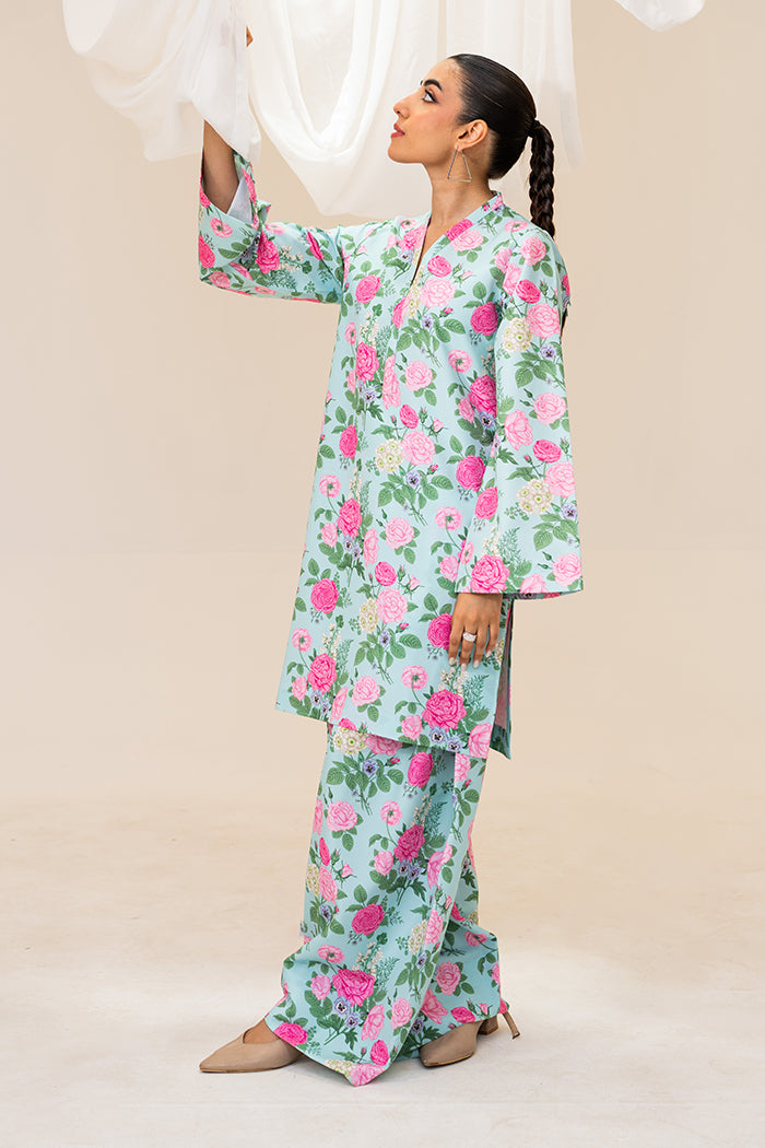 Fleur Co Ords By Sheenora Stitched 2 Piece Lawn Silk Collection'2025-HAZEL