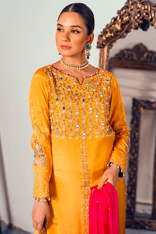 Andaaz By Zaaviay Stitched Marjan (Three Piece)