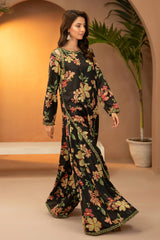 Tng By Md Stitched Baag Collection-Sargoshi | Gharara | Black