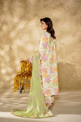 Arha Eman Stitched Winter Suit-GulBahar - Floral