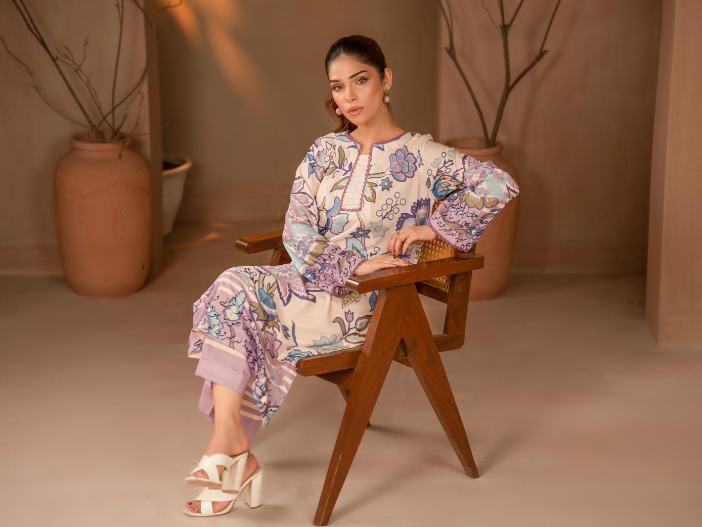 Tng By Md Stitched Collection-Khumaar | 2 Piece | Printed