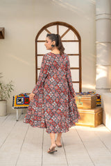 Saqafat By Abeera Exclusive Stitched Poly Lawn Suit-SQ-02
