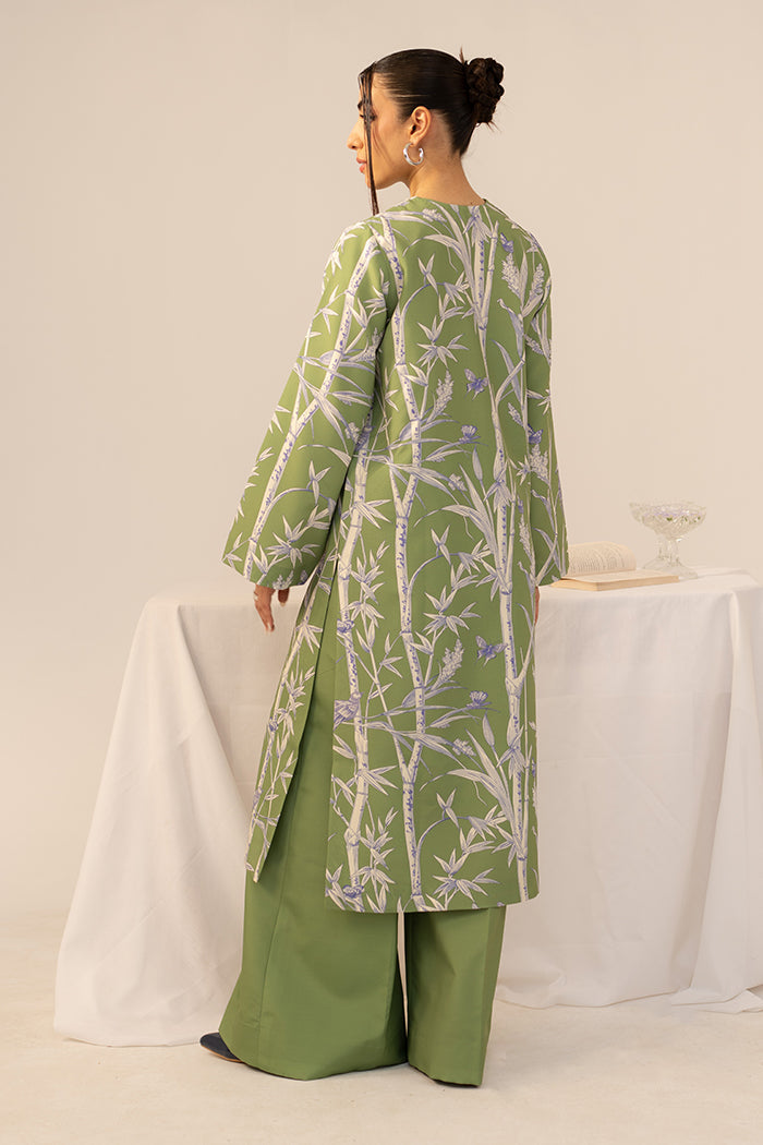 Fleur Co Ords By Sheenora Stitched 2 Piece Lawn Silk Collection'2025-ROSSO